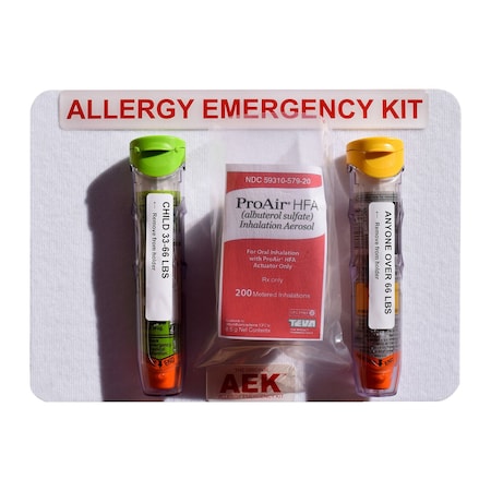 HomeClassroom Allergy Emergency Panel Holds 6